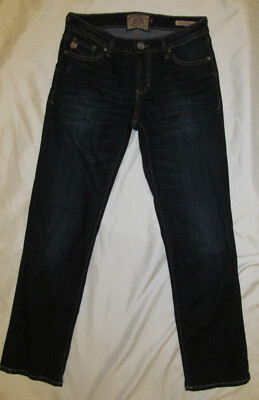 Jean Dear John Playback - Taille 26, Droit, Extensible, Couleur Dark Wash