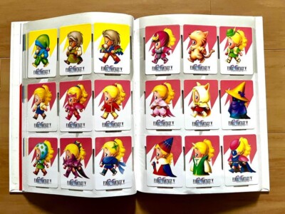 Final Fantasy V Card Collections Semi-Complete collection
