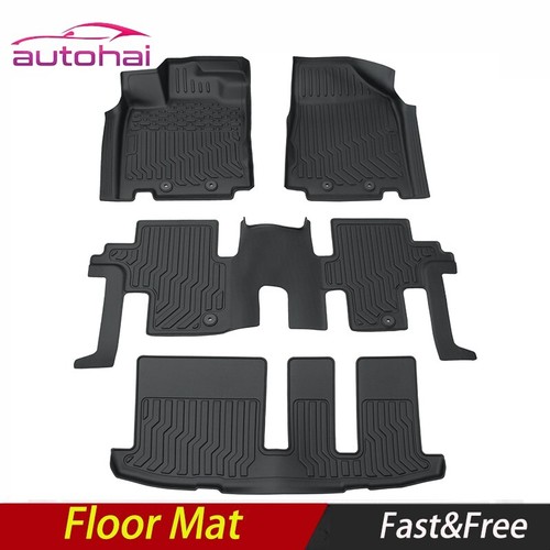 Naibeve Floor Mats Set For 2013-2020 Nissan Pathfinder - Includes Trunk Liner & Back Seat Covers