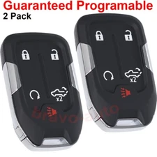 2 For 2019 2020 2021 2022 2023 Chevrolet Silverado 1500 2500 3500 Remote Key Fob