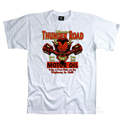 Auto T-Shirt Motorrad Garage Rockabilly  Custom Speedshop Racing *1238 weiss