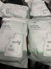 Lot of 4 Motif Medical Breastmilk Storage Bags BPA Free 400 Bags