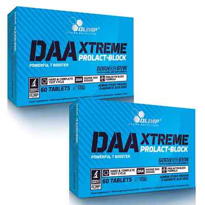 DAA XTREME - 60-120 Tabletten -PROLAC-BLOCK Testosteron Booster D-Asparaginsäure