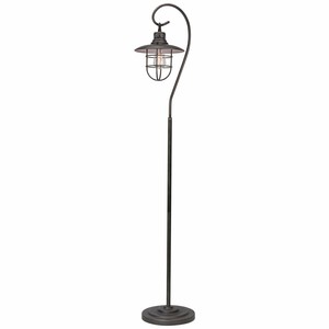 Kira Home Lantern 58 Industrial Floor Lamp Hanging Shade Design