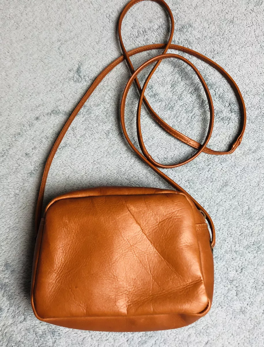 David King Leather Bag, Brown, with Shoulder/Crossbody Strap | eBay