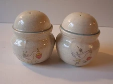 International Stoneware Marmalade Salt & Pepper Shaker Set Geese Goose