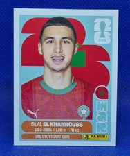 2026 Panini FIFA World Cup Sticker Bilal El Khannouss #MAR 14 - Morocco
