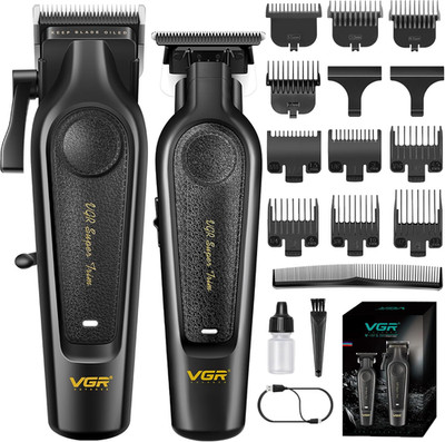 197 & 995 Profi Haarschneidemaschine Set Für Männer, Kabelloses Haarschneide
