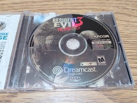 Resident Evil 3 Nemesis Dreamcast 2000 CIB Complete Tested Authentic