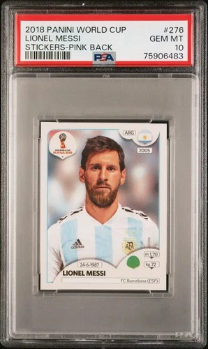 World Cup Lionel Messi 2018 Panini World Cup Lionel Messi Pink