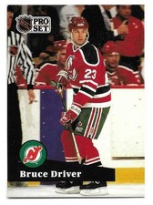 BRUCE DRIVER 1991-92 PRO SET CARD NEAR MINT+ CONDITION