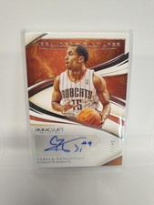 🏀#d /75 Gerald Henderson 2019-20 Panini Immaculate Auto Heralded Signatures NBA