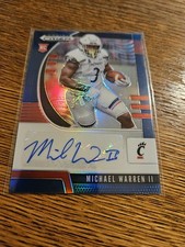 2020 PRIZM DRAFT PICKS PRIZM ROOKIE AUTO OF MICHAEL WARREN II - CINCINNATI