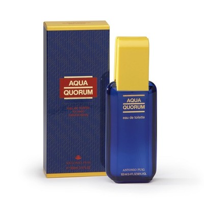 Aqua Quorum by Antonio Puig Eau De Toilette Spray 3.4 oz for Men