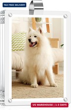 Car Visor Photo Clip Car Picture Holder, Acrylic Magnetic Picture Frame Magnetic