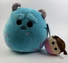 Monsters Inc. Squishmallow 10" Sully  Boo Soft Plush Disney - New with tags