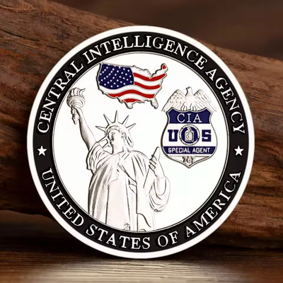 【実物】CIA　中央情報局　チャレンジコイン 実物】CIA 中央情報局 チャレンジコイン - メルカリ