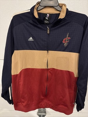 Cleveland Cavaliers NBA Basketball ADIDAS Clima365 Zip JACKET Medium