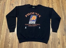 Phoenix Suns Vintage Nutmeg Home Team NBA Basketball Graphic Crewneck Sweatshirt