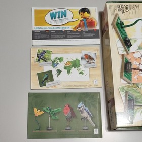 Lego Ideas Birds 3 Instruction Manuals Set 21301 Box Included NO LEGOS INCLUDED 