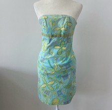 Vintage Lilly Pulitzer Strapless Dress