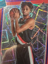 2021-22 Panini Donruss Optic - Rated Rookie Greg Brown III #195 Blue Velocity...