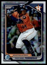 2024 Bowman Chrome Refractor Pascanel Ferreras Houston Astros #BCP-240