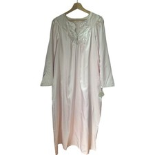 Vintage Elise Stevens Modest Chemise Long Nightgown Size L  New With Tags  