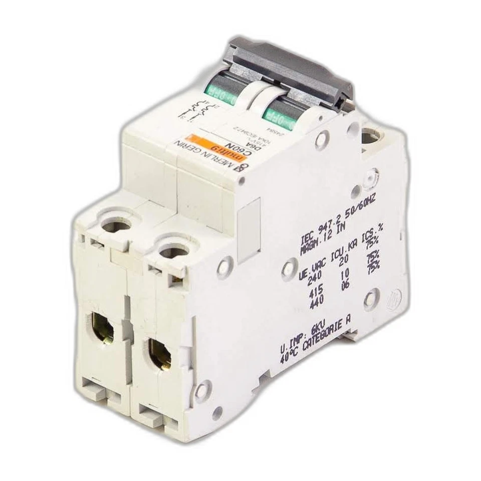 MERLIN GERIN C60N/D6A Circuit Braker New Multi 9, 415V/10KA New in stock at P... - Image 4 of 4
