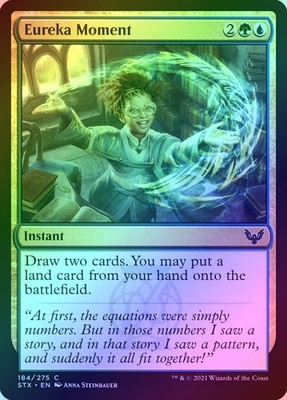 Eureka Moment Foil (184) Strixhaven: School of Mages STX MTG Magic