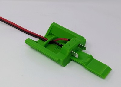56v EGO Battery Adapter DIY Lithium Connector 12 AWG Wire Power Block with Latch