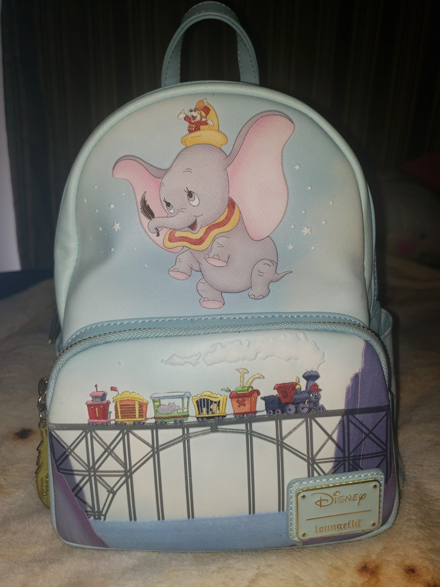 Loungefly Disney Dumbo 80th Anniversary Don\'t Just Fly Mini Backpack LOUNGEFLY Disney Dumbo 80th Anniversary Don main image 2