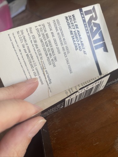 Invasion of Your Privacy by Ratt Cassette, 1985 Atlantic Label - Picture 11 of 16