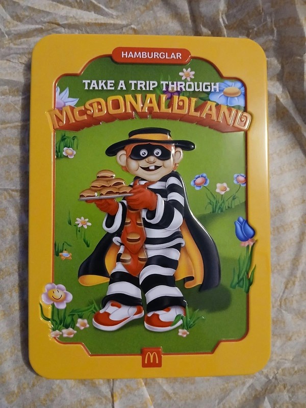 Adult Happy Meal Toy Welcome To McDonaldland Toy 2025 - Hamburglar Tin & Bonus