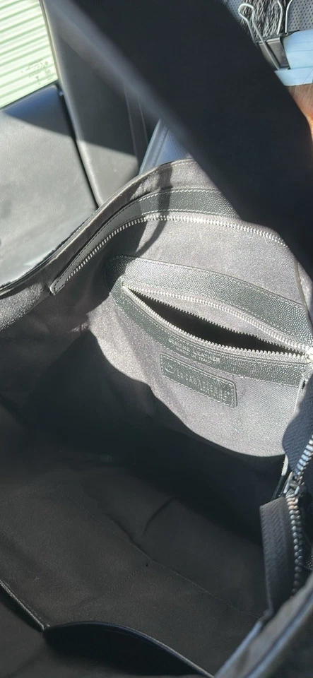 ~LA*CANADIENNE*NEW*Blk*Shearling*Hobo*ToteBag…*Retails$525.00… - Image 3 of 4