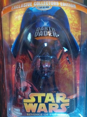 STAR WARS RVENGE OF THE SITH - DARTH VADER EXCLUSIVE ACTION FIGURE - NEW!
