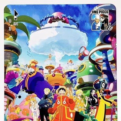 One Piece Shareholder Benefits Quo Card 25th Limited Luffy Nami