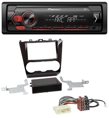 Pioneer DAB 1DIN MP3 AUX USB Autoradio für Subaru Forester SJ Facelift ab 15 - Bild 1 von 4
