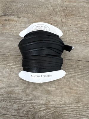 Kunstleder Piping Leathercraft DIY Schwarz 3mm Papselband Langlebig Praktisch