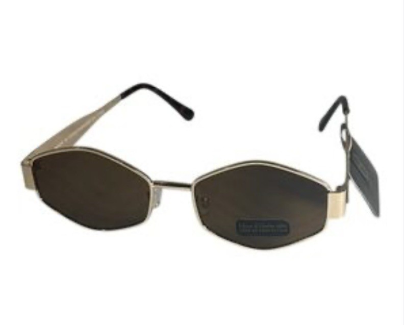 Black  Vintage 1960s Sunglasses with Gold Accents - Women\'s Fashion Shades Black Women Gold Vintage Sunglasses for sale | eBay main image 2