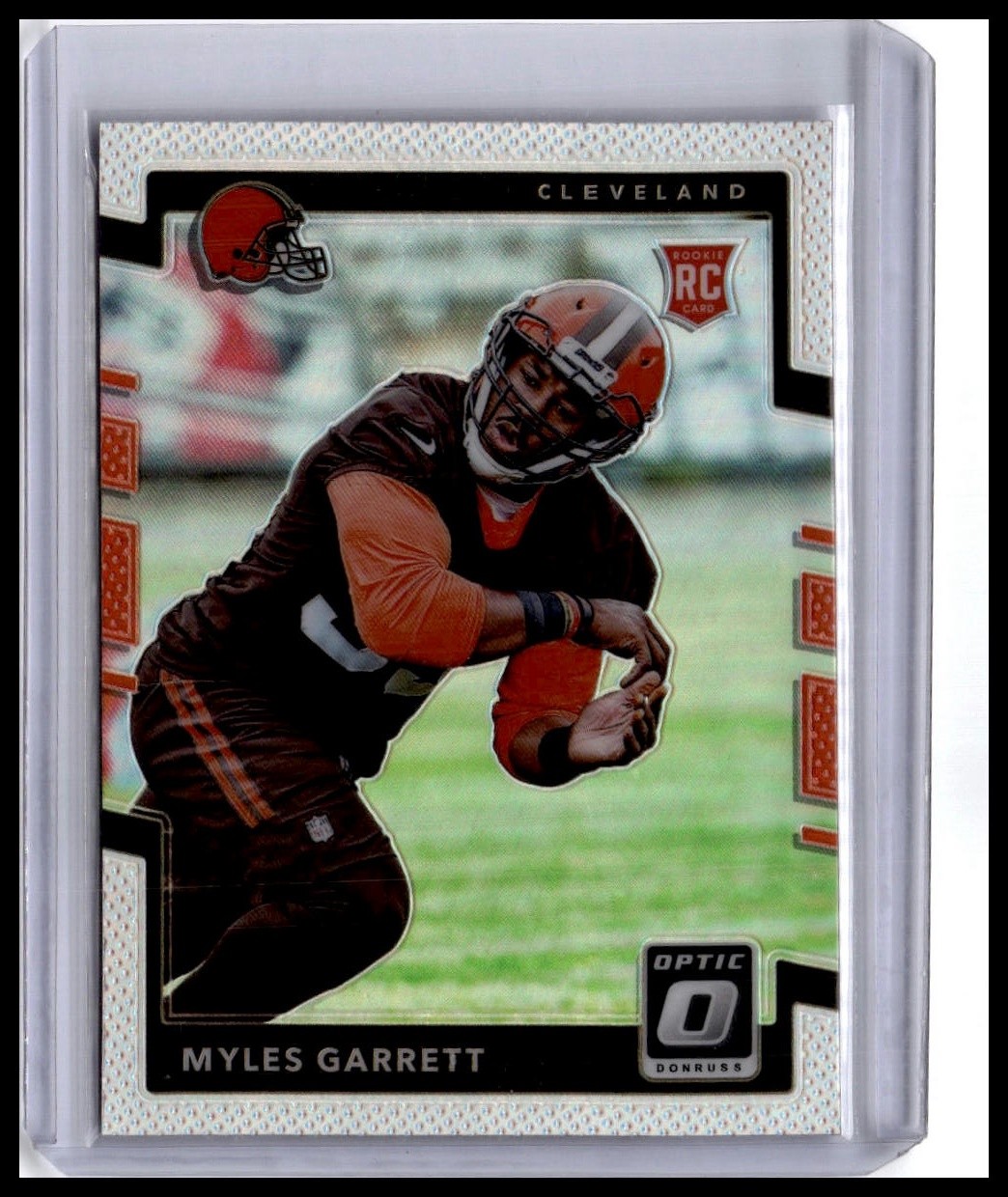 2017 Donruss Optic #106 Myles Garrett Holo