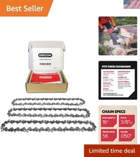 3-Pack Low-Kickback Chainsaws for 16-Inch Bars – Fits Multiple Brands