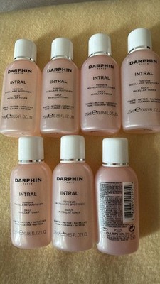 Lot of 7 Darphin Paris INTRAL Daily Micellar Toner 25ml Each Travel Authentic
