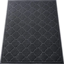 Door Mat Large 36X47 Inch Indoor Outdoor Doormat, Non-Slip Low-Profile Design...
