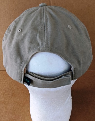 AT&T Golf Classic Celebrating 40 Years Khaki Tan Adjustable Baseball Hat Cap BRH - Picture 5 of 9