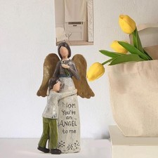 Collezione di Statuette per Mamma, Angelo E Bambino, Regalo per La Festa Della
