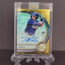 Dalton Rushing 2024 Topps Five Star Auto /75 RC FSA-DR Los Angeles Dodgers 🔥
