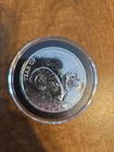 2015 Year Of The Sheep UK Proof 2£ Coin 1 Troy Oz .999 Fine Silver