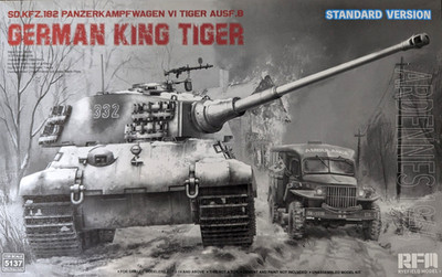 Ryefield Model RFM 5137 - 1:35  King Tiger Ardennes 1944 (Standard Version)