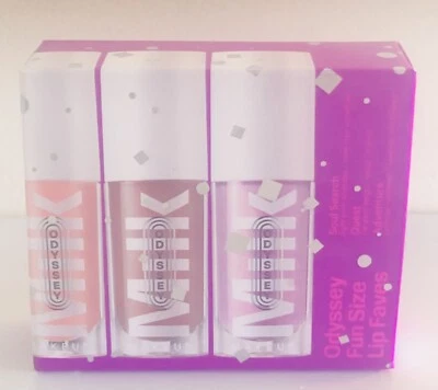 Milk Makeup Odyssey Fun Mini Size Lip Oil Faves Lipgloss Trio Set BNIB 3,7ml x 3